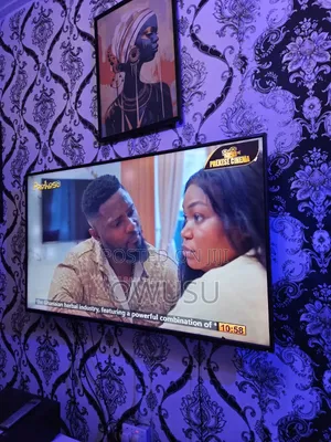 Sharp Smart TV Line on Screen