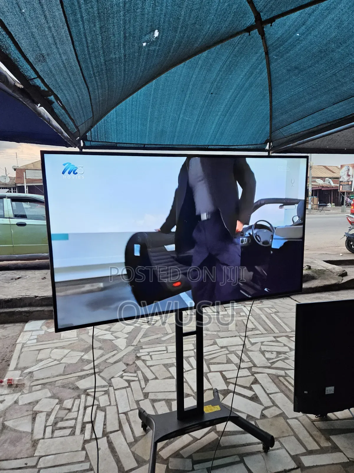 Sharp Smart TV Line on Screen