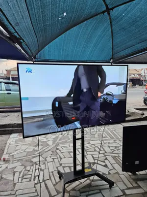 Sharp Smart TV Line on Screen