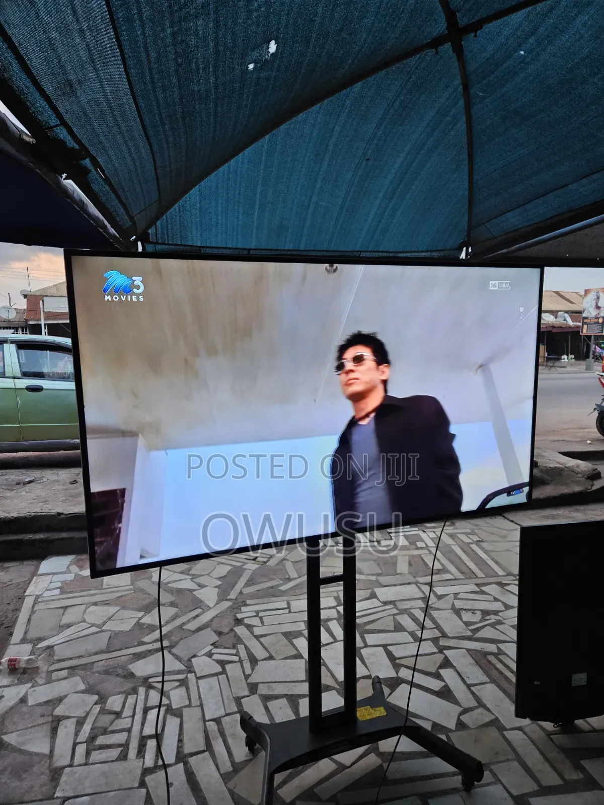 Sharp Smart TV Line on Screen