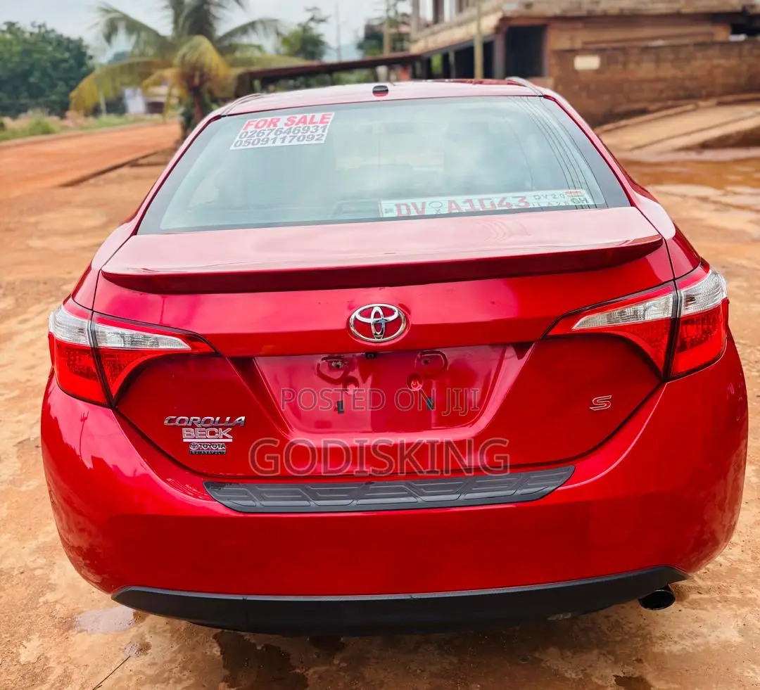 Toyota Corolla S Plus 4dr Sedan (1.8L 4cyl CVT) 2016 Red