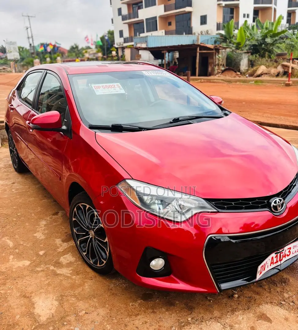 Toyota Corolla S Plus 4dr Sedan (1.8L 4cyl CVT) 2016 Red