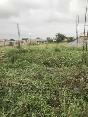 One Plot of Land With Wall at Amasaman Kasoa Road