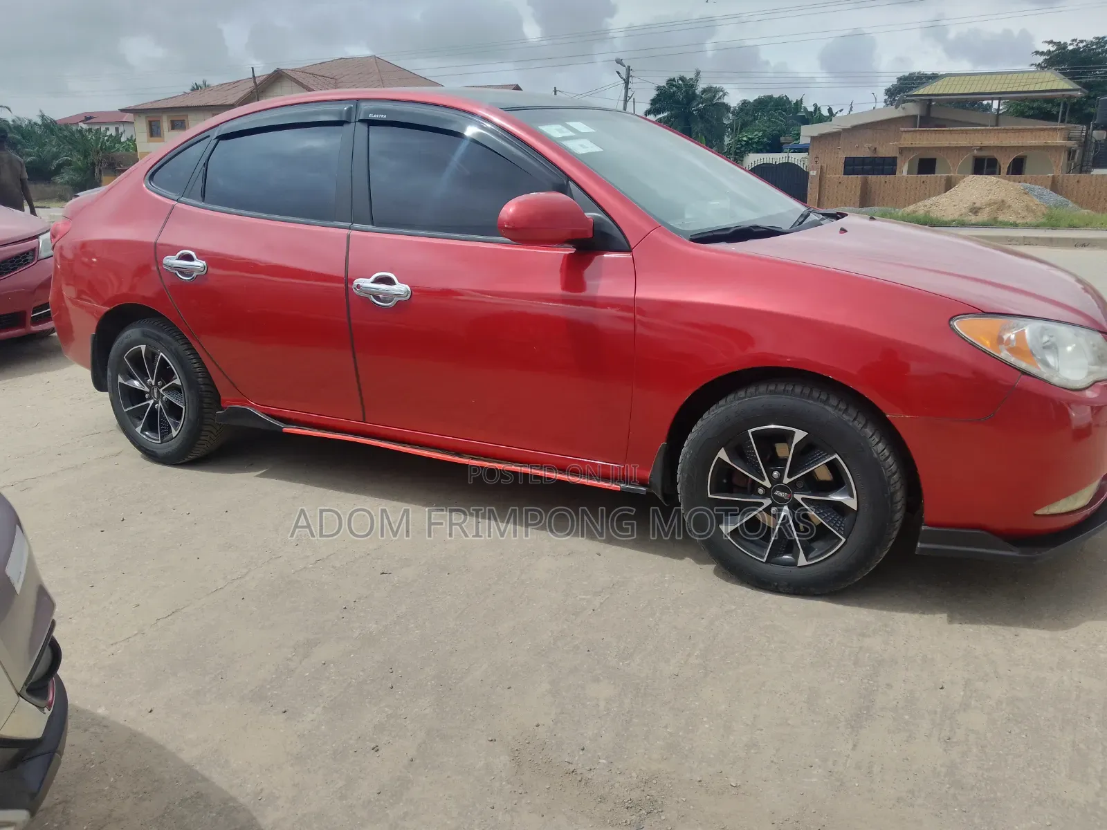 Hyundai Elantra 2009 Red
