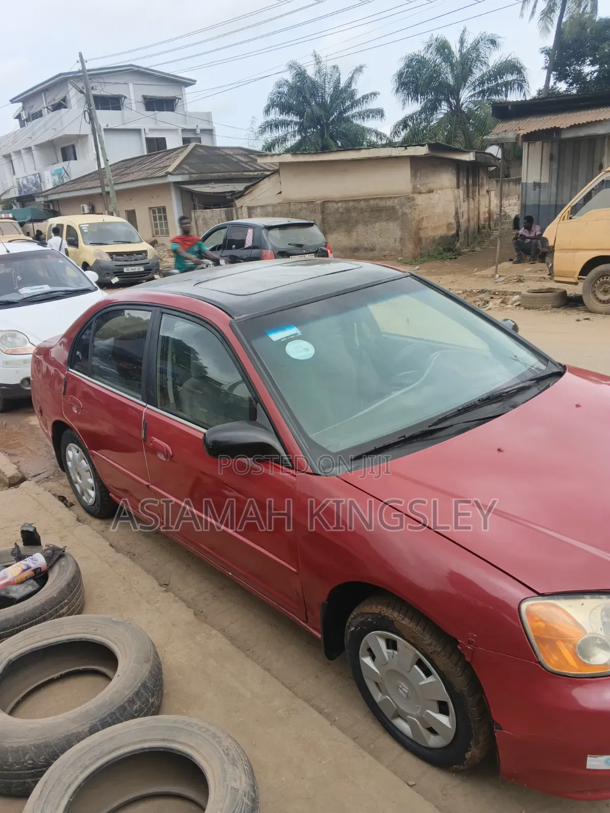 Honda Civic 2005 Red