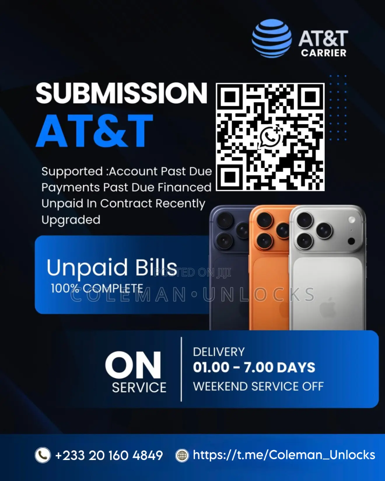 ATT [Semi Premium] Permanent Carrier Unlock