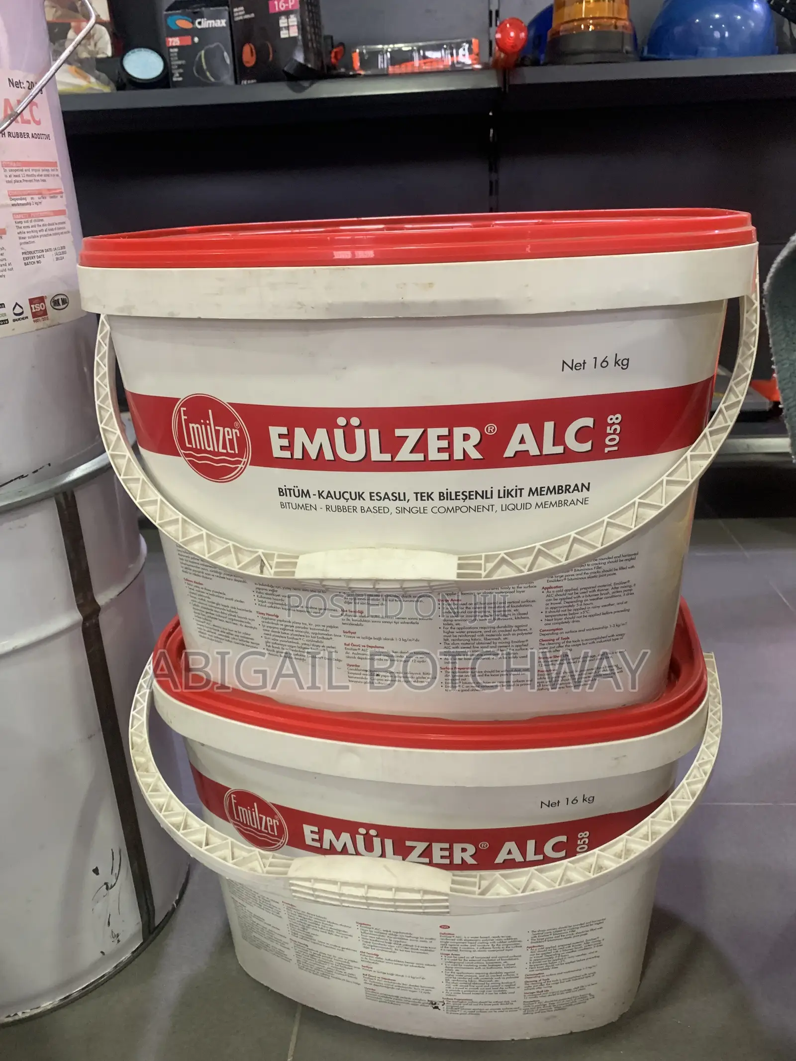 Emulzer Alc 16kg Bitumen