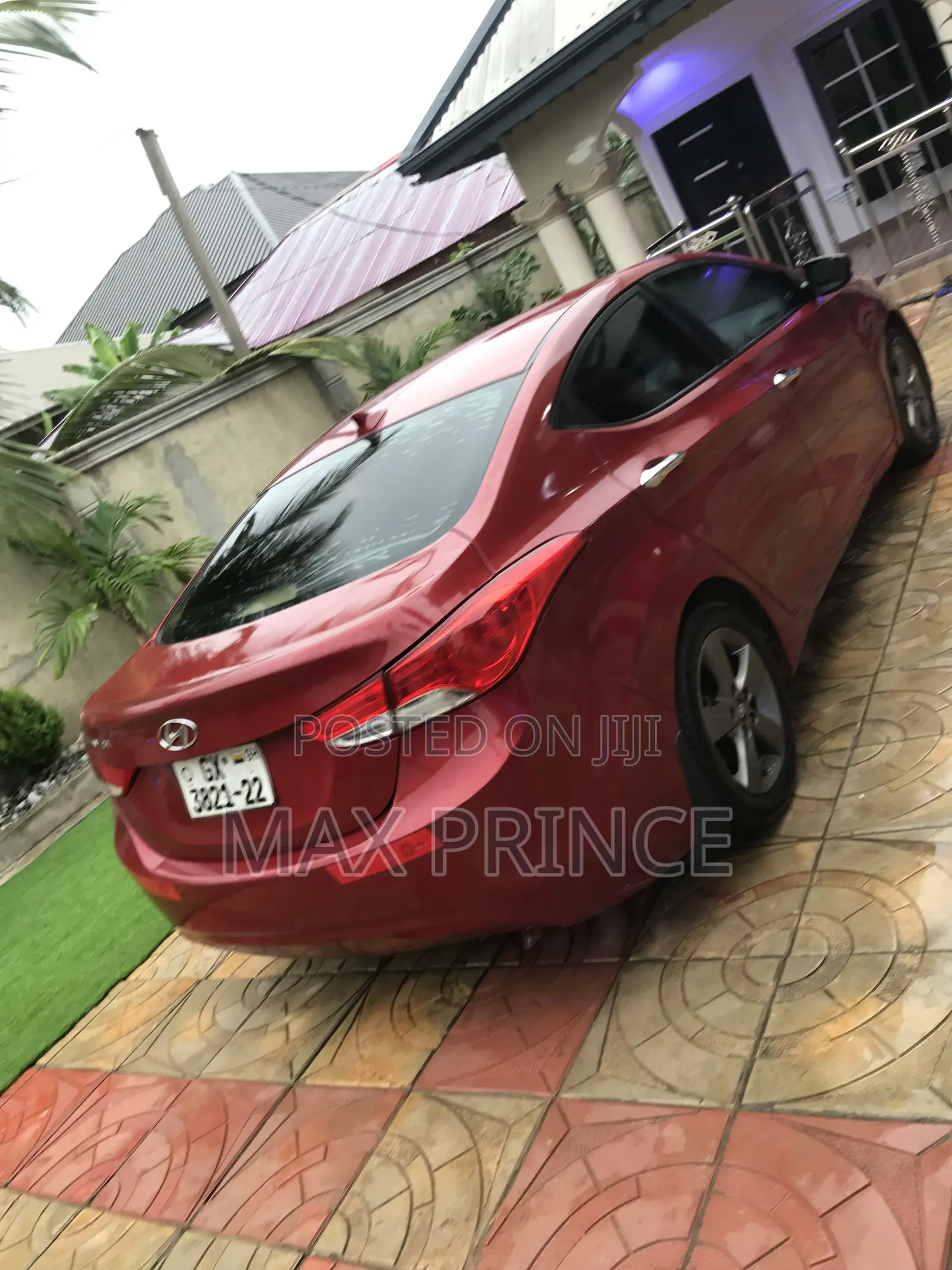 Hyundai Elantra GLS Sedan FWD (1.8L 4cyl 6A) 2013 Red