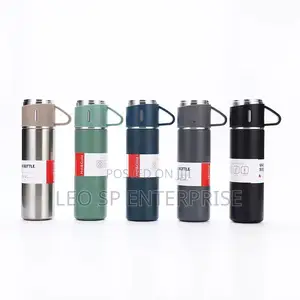 Thermos Flask With 2 Cups