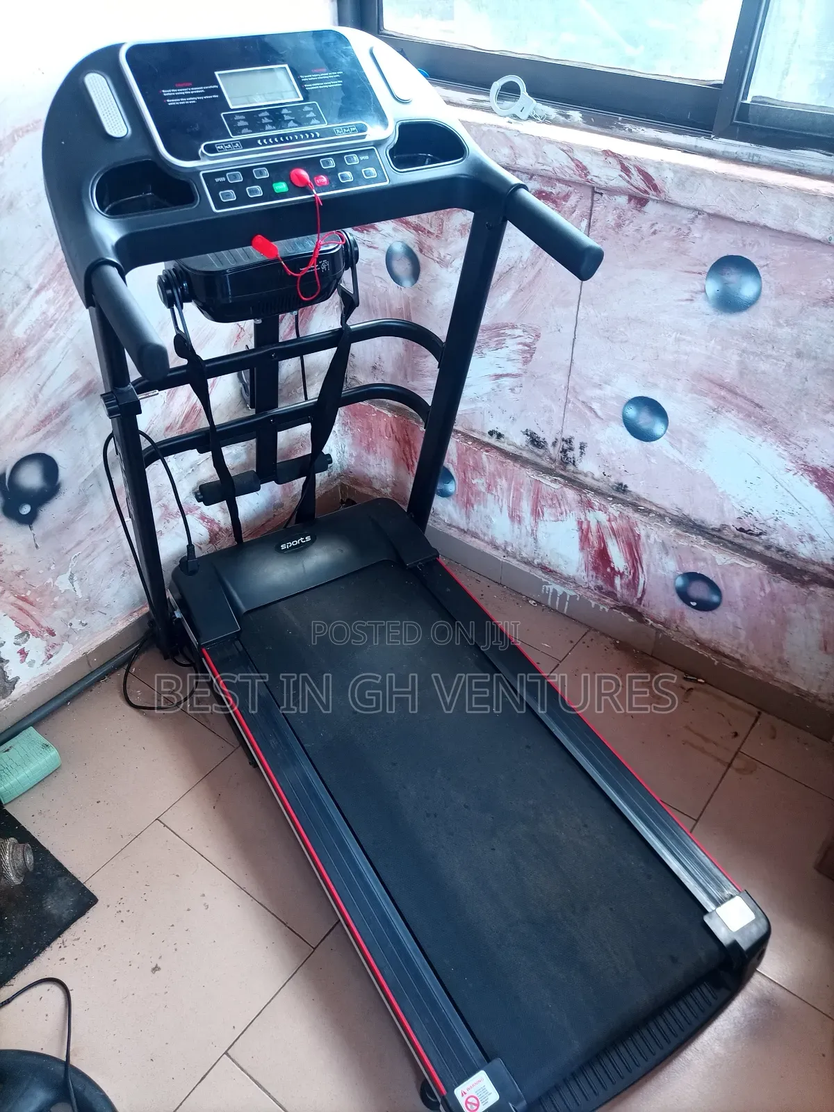 Treadmill + Massager + Dumbell (Foldable)