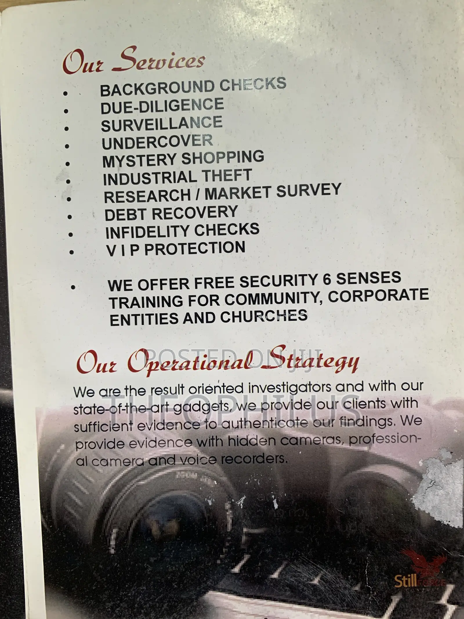 Investigation