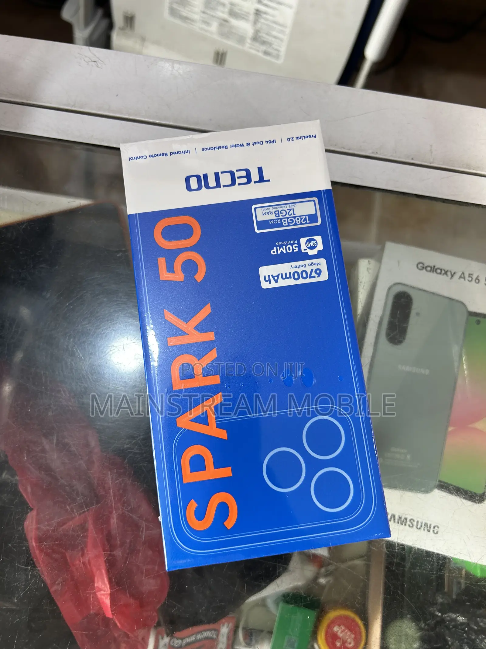 New Tecno Spark 50 128 GB Black