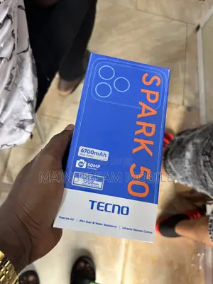New Tecno Spark 50 128 GB Black