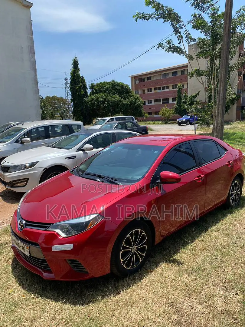 Toyota Corolla LE 4dr Sedan (1.8L 4cyl CVT) 2015 Red