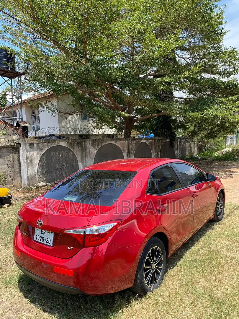 Toyota Corolla LE 4dr Sedan (1.8L 4cyl CVT) 2015 Red