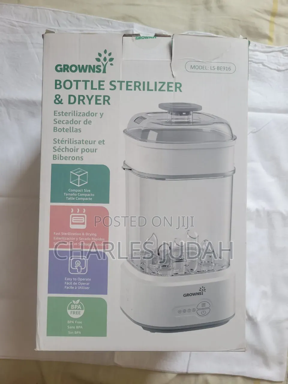 Bottle Sterilizer Dryer (Grownsy)