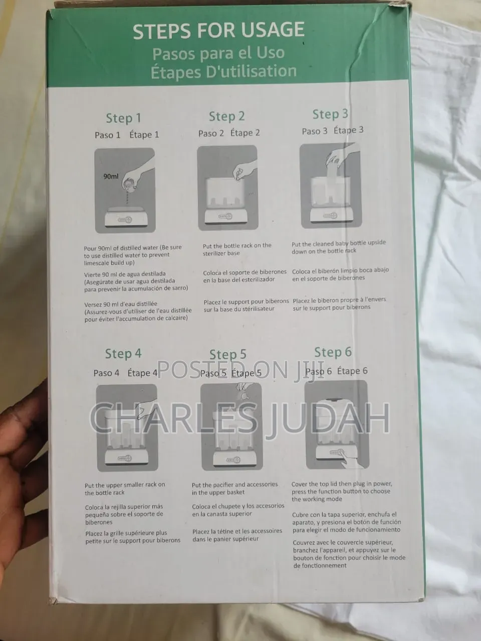 Bottle Sterilizer Dryer (Grownsy)