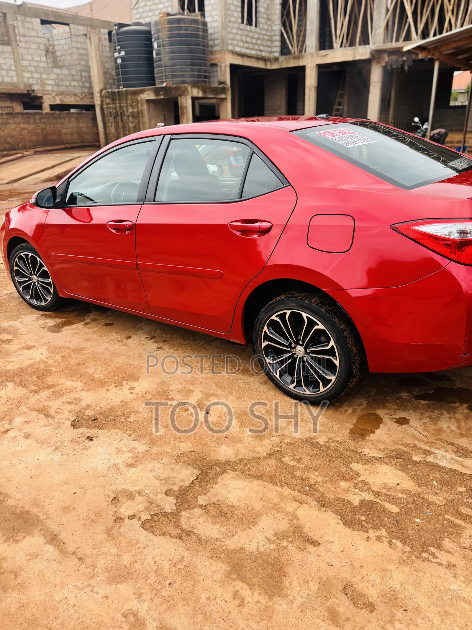 Toyota Corolla S Plus 4dr Sedan (1.8L 4cyl CVT) 2016 Red
