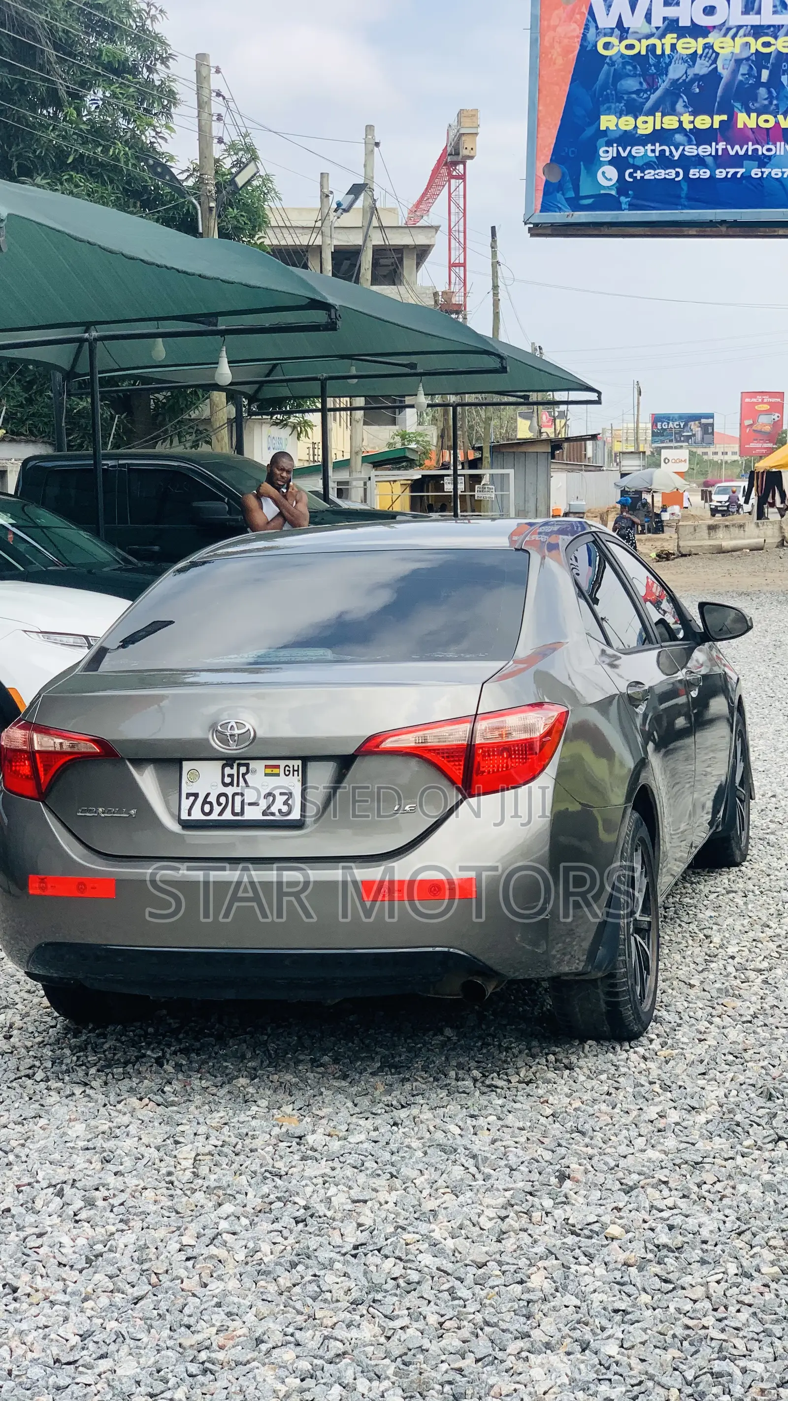 Toyota Corolla LE (1.8L 4cyl 2A) 2019 Gray