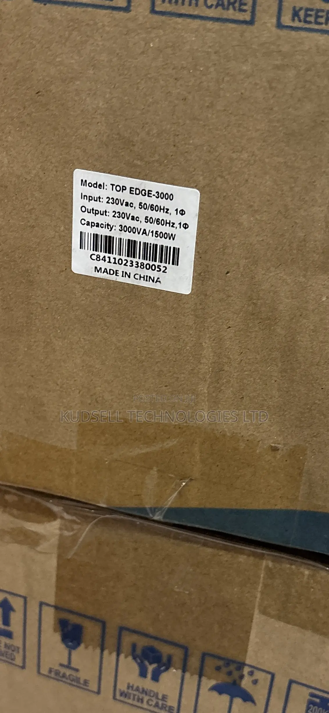 Top Edge-3000va (3kva) Ups With Automatic Voltage Regulator