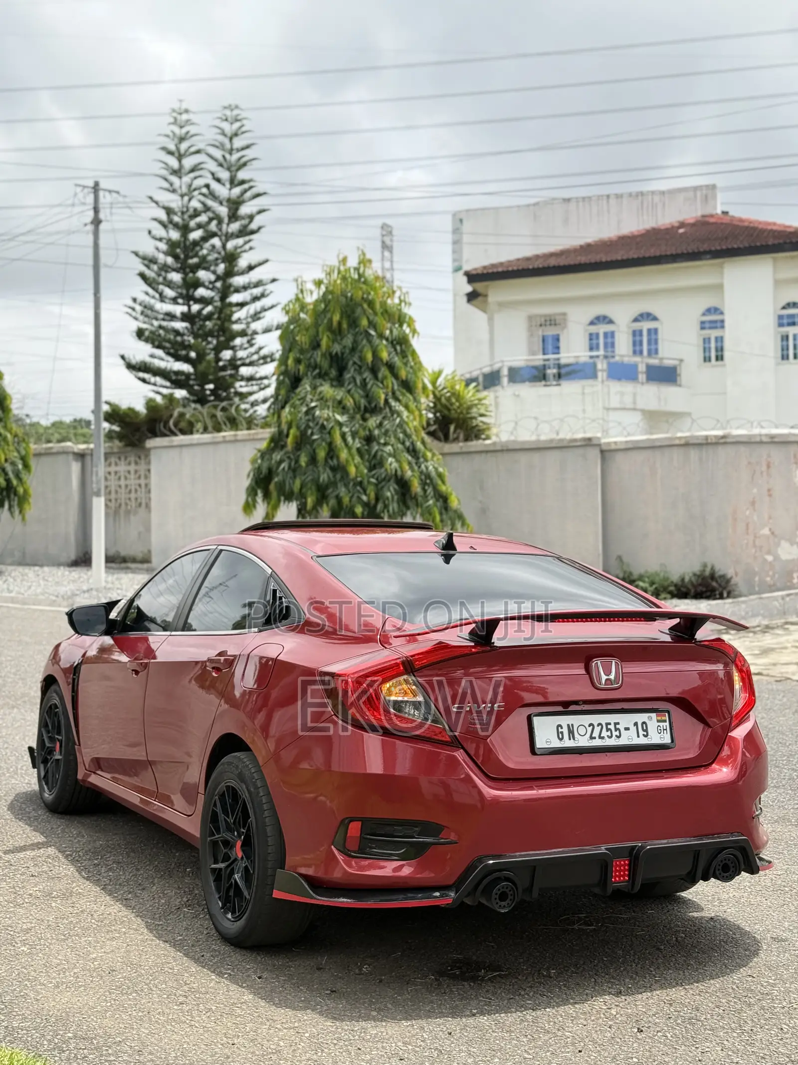 Honda Civic 2016 Burgundy