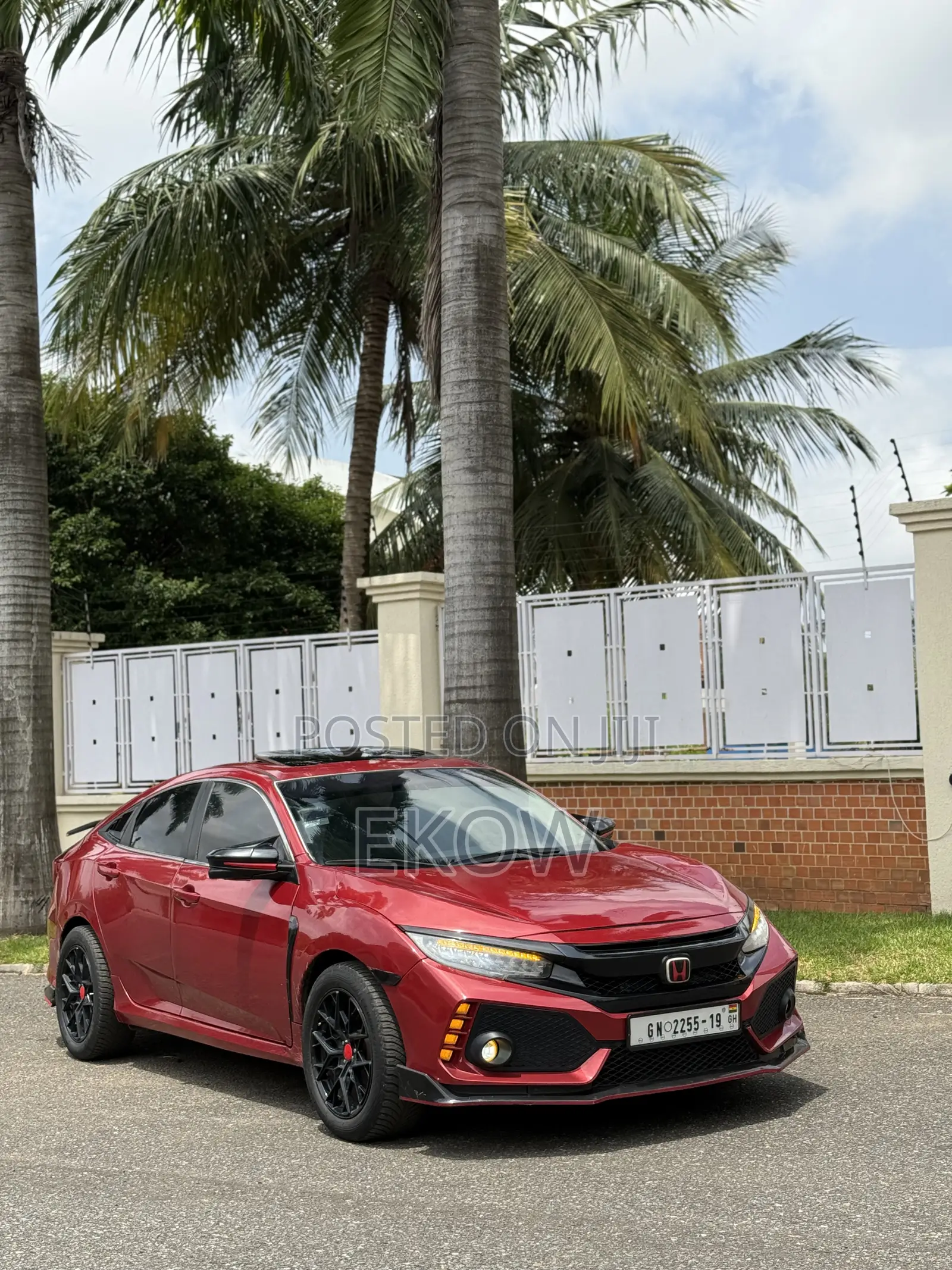 Honda Civic 2016 Burgundy