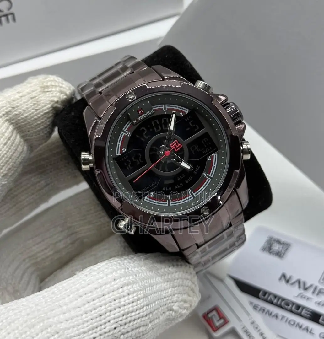 NAVIFORCE Premium Men’s Analog Digital Watch