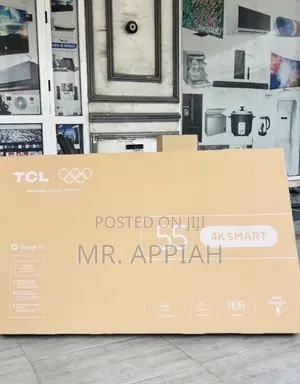 Purchase Authentic TCL 55” Qled Smart TV(2025 Model) Black