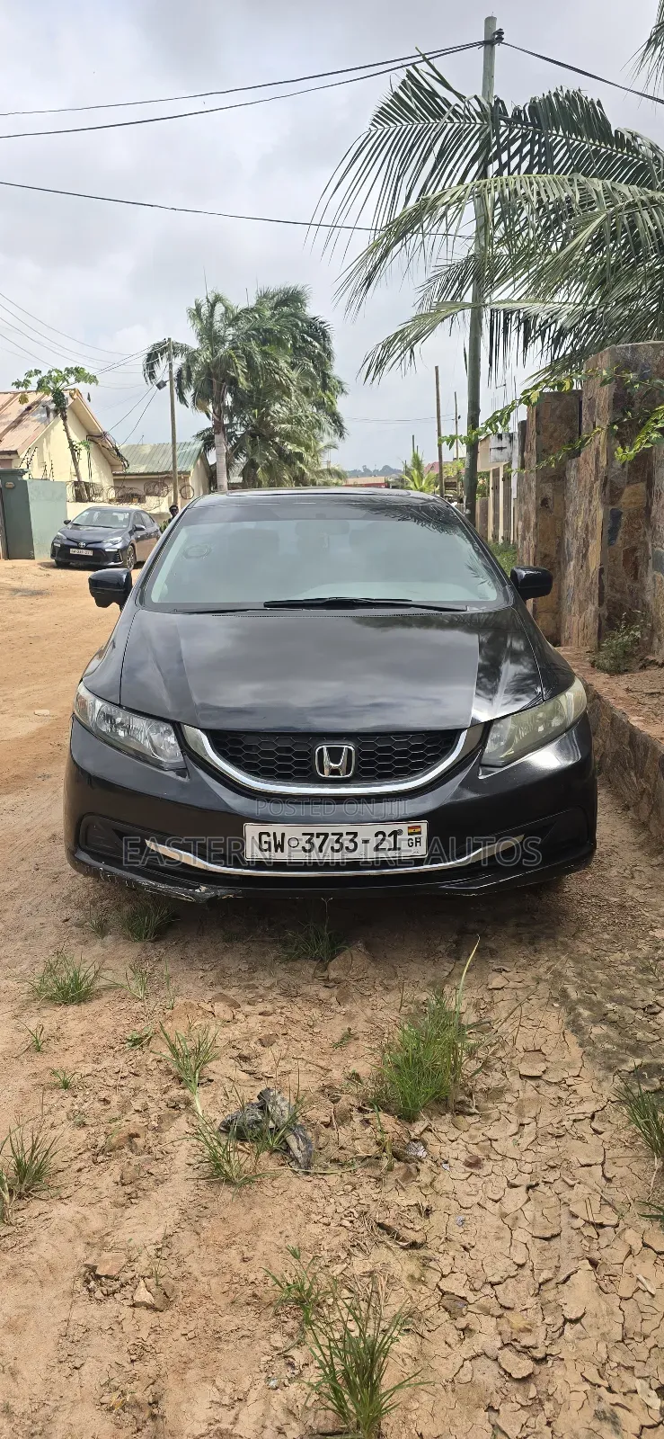 Honda Civic LX 4dr Sedan (1.8L 4cyl CVT) 2015 Black