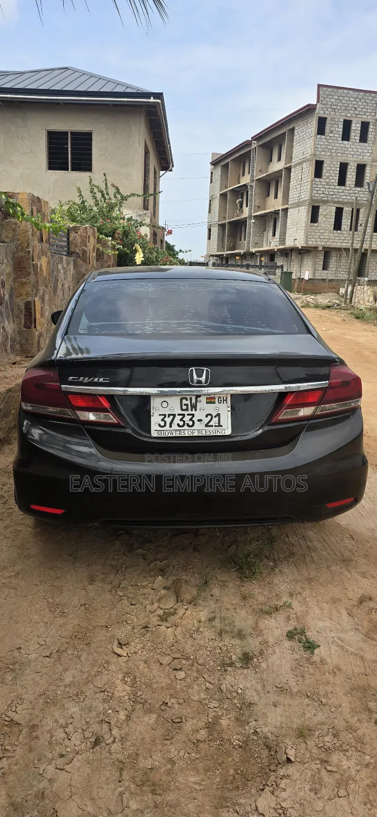 Honda Civic LX 4dr Sedan (1.8L 4cyl CVT) 2015 Black