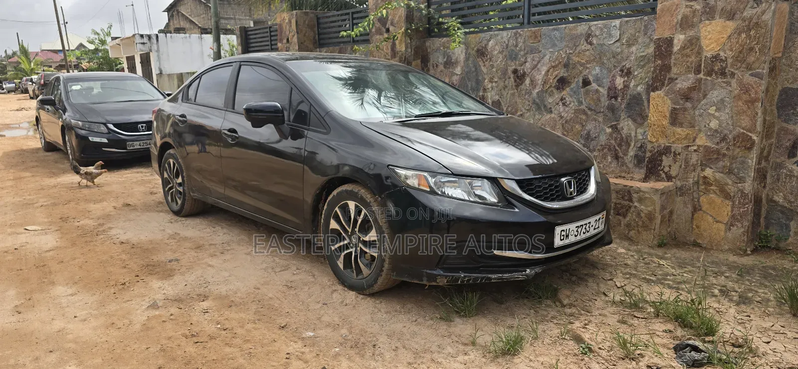 Honda Civic LX 4dr Sedan (1.8L 4cyl CVT) 2015 Black