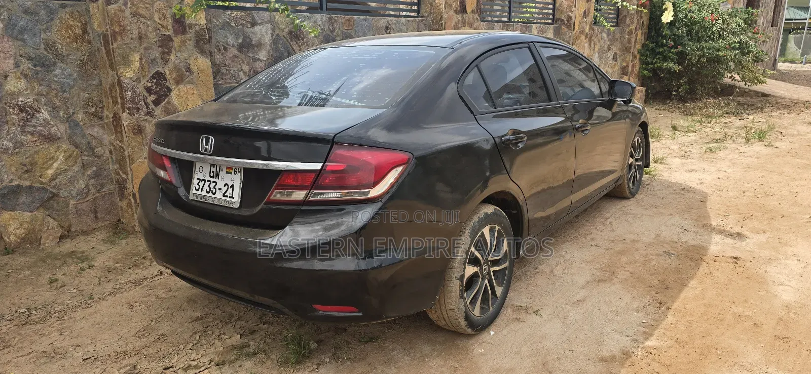 Honda Civic LX 4dr Sedan (1.8L 4cyl CVT) 2015 Black