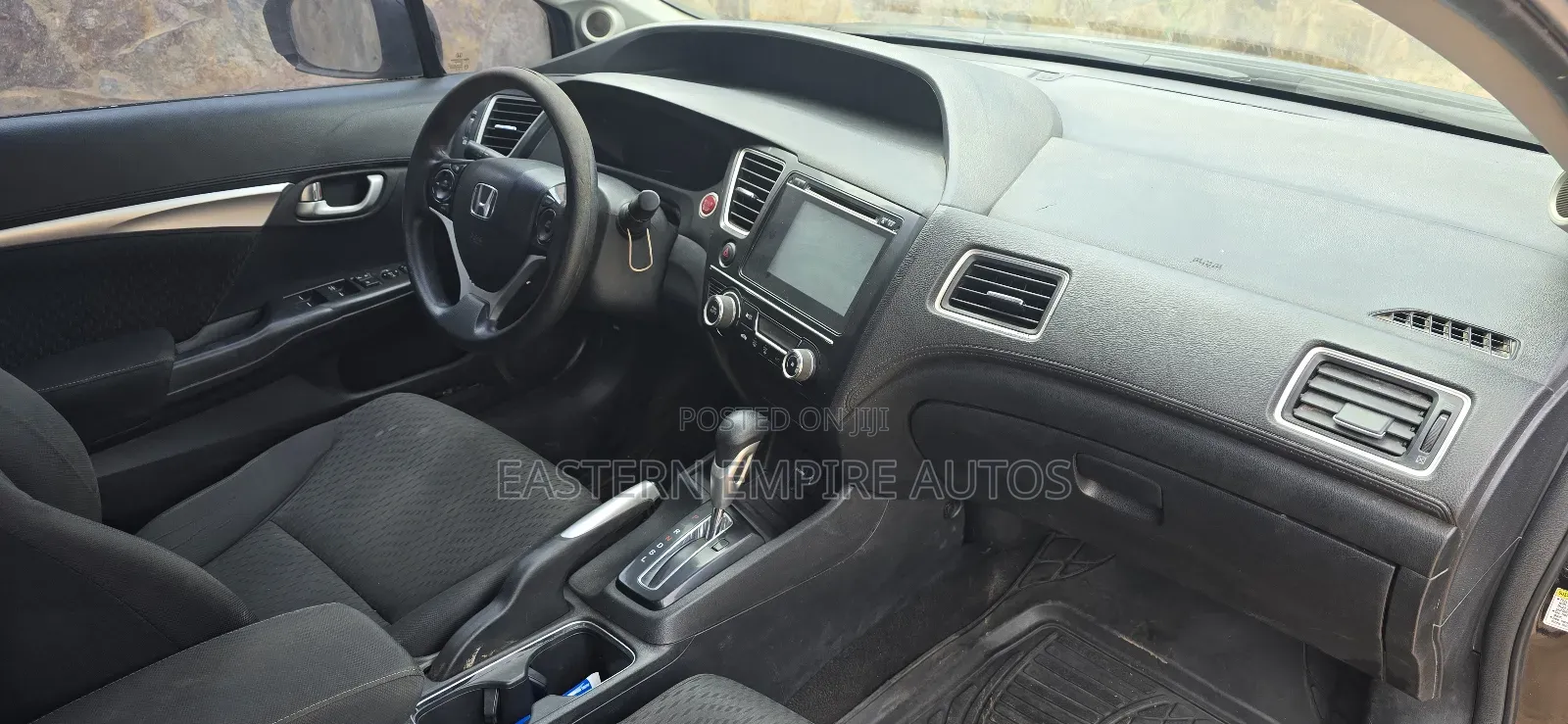 Honda Civic LX 4dr Sedan (1.8L 4cyl CVT) 2015 Black