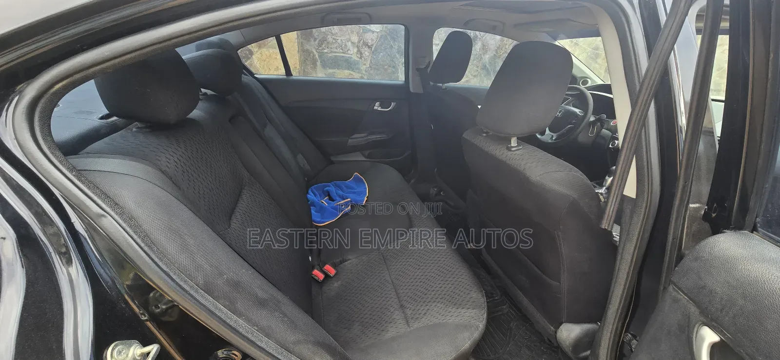 Honda Civic LX 4dr Sedan (1.8L 4cyl CVT) 2015 Black