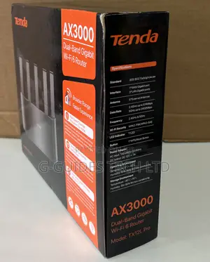 Tenda TX12L Pro AX3000 Dual-Band Gigabit Wi-Fi 6 Router