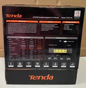 Tenda TX12L Pro AX3000 Dual-Band Gigabit Wi-Fi 6 Router