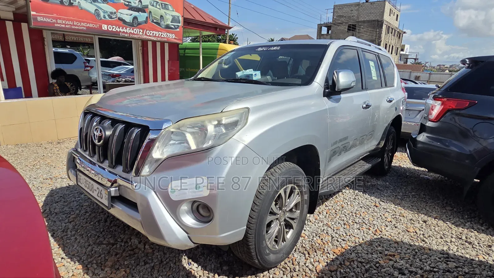 Toyota Land Cruiser Prado 2016 White