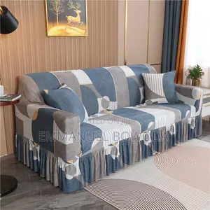 Stretching Skirt Type Sofa Cover All Sizes Available