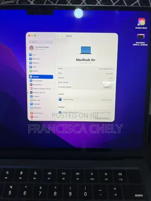 Laptop Apple MacBook Air 2024 M3 8GB Apple M3 SSD 256GB