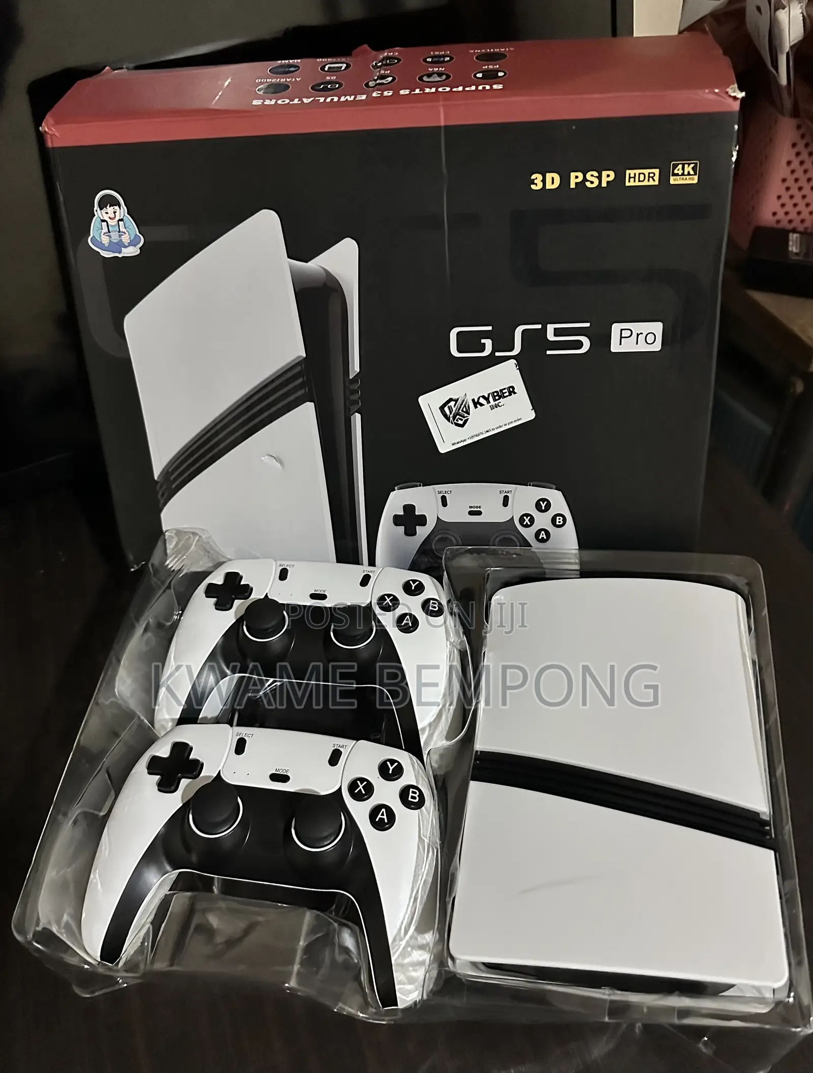 GameStation 5 Retro Console With Hundreds of Retro Games