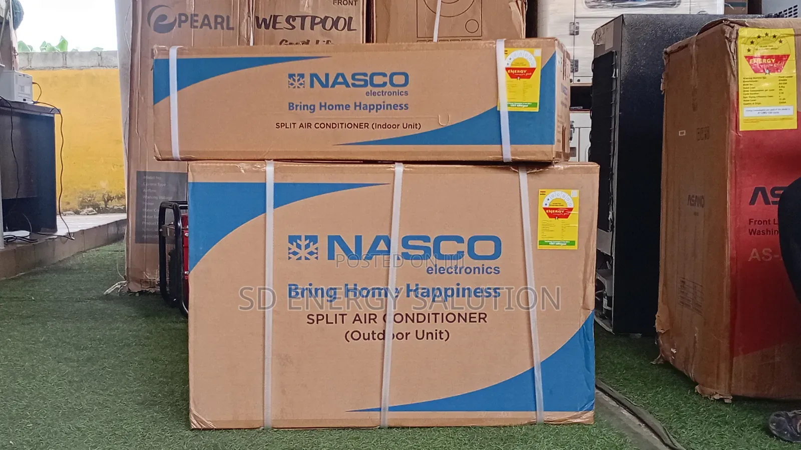 Nasco 1.5HP Air Conditioner Available – Fast Cooling Split 1.5HP AC