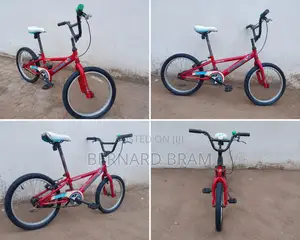 Fire Engine Red BMX Bike – Clean Smooth Ride