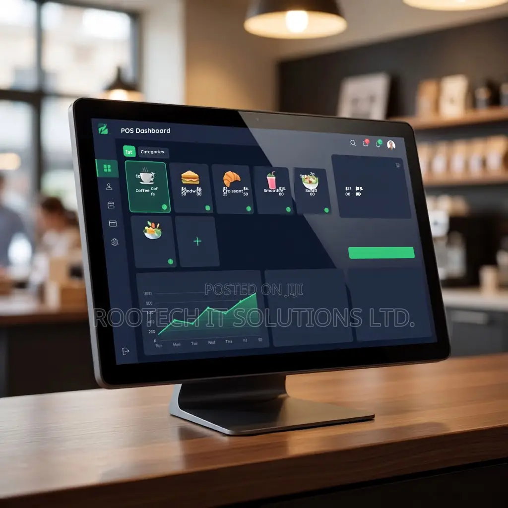 Complete POS Machine Software Rental (GHS 500/Month)