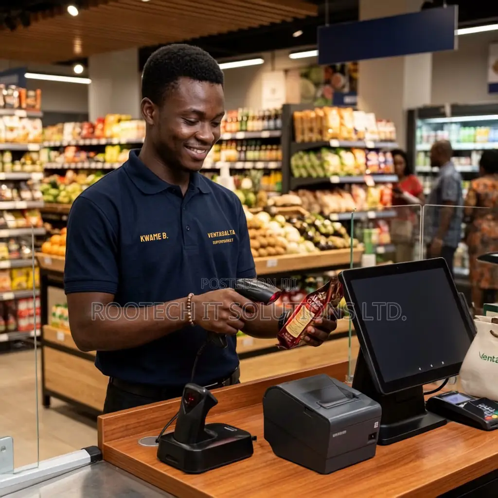 Complete POS Machine Software Rental (GHS 500/Month)