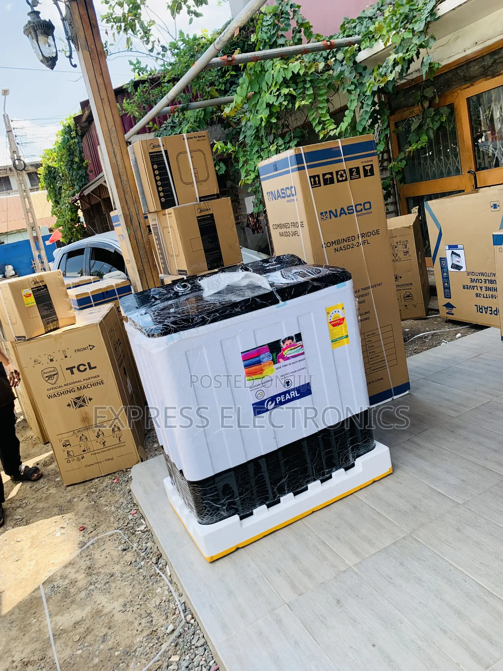 Best Buy for Less Pearl 18Kg Topload Twintub