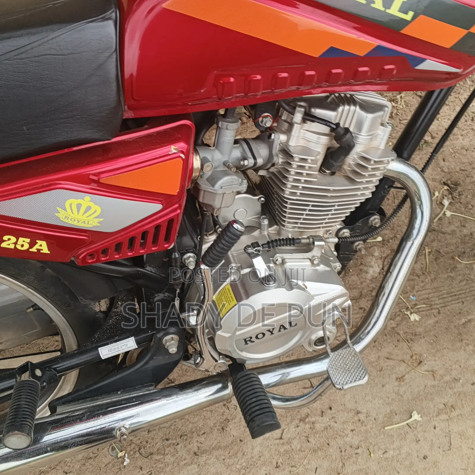 Royal RY125 2025 Red
