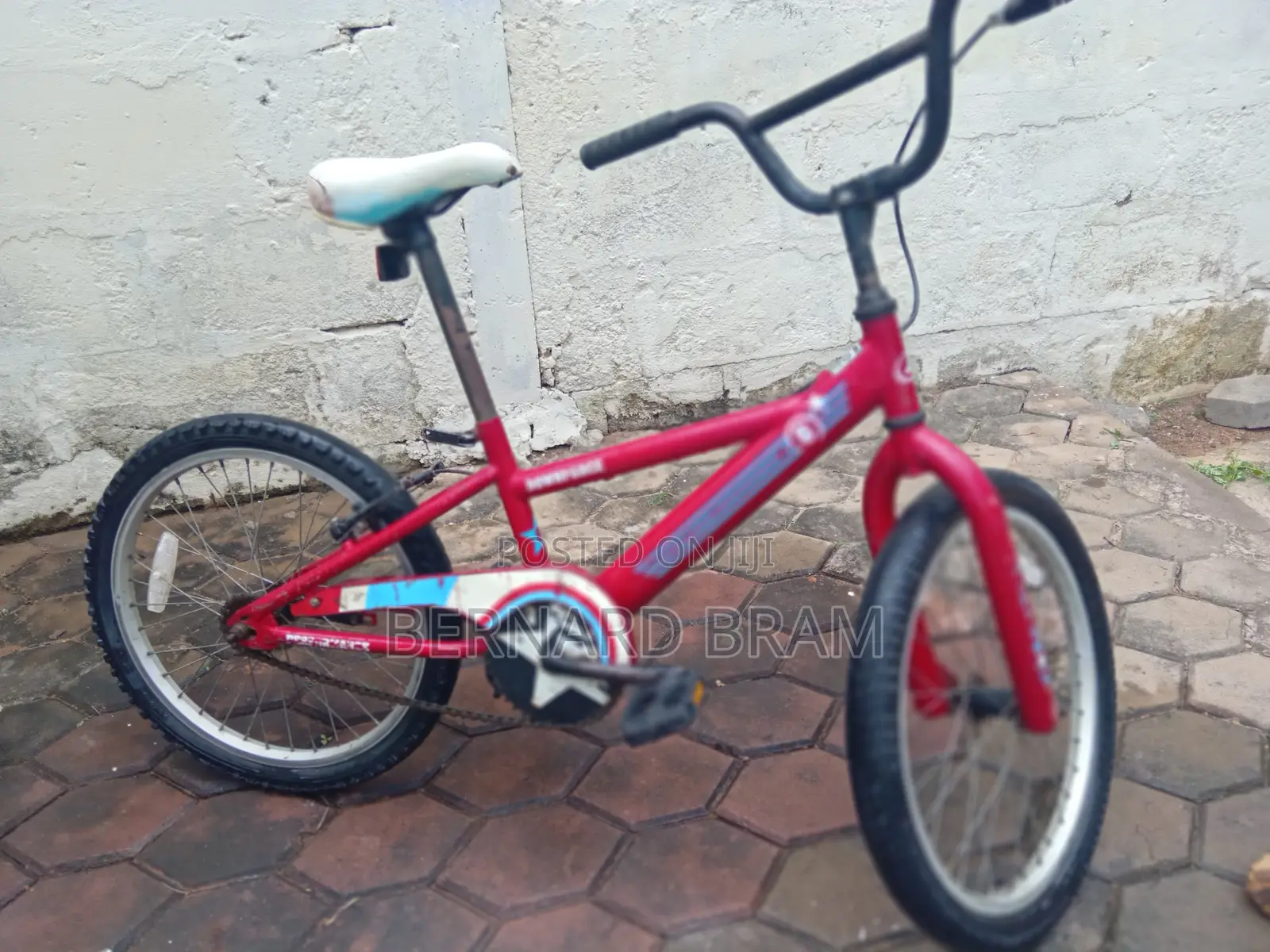 Fire Engine Red BMX Bike – Clean Smooth Ride