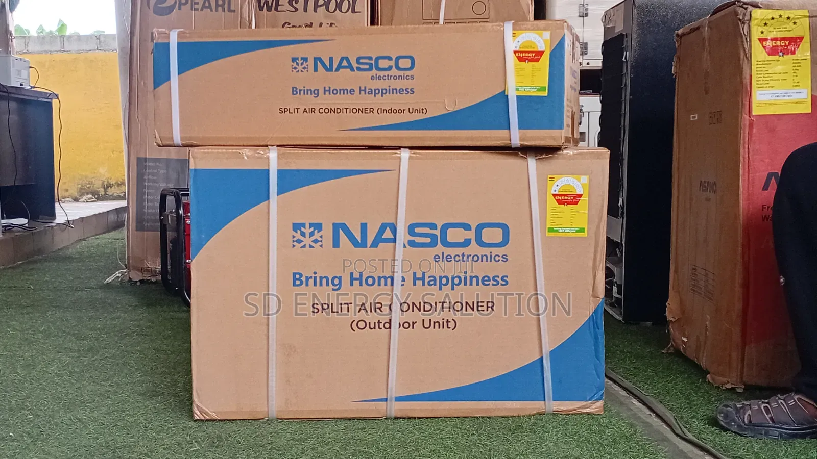 Nasco 1.5HP Split Air Conditioner – Premium Cooling Solution 1.5HP AC