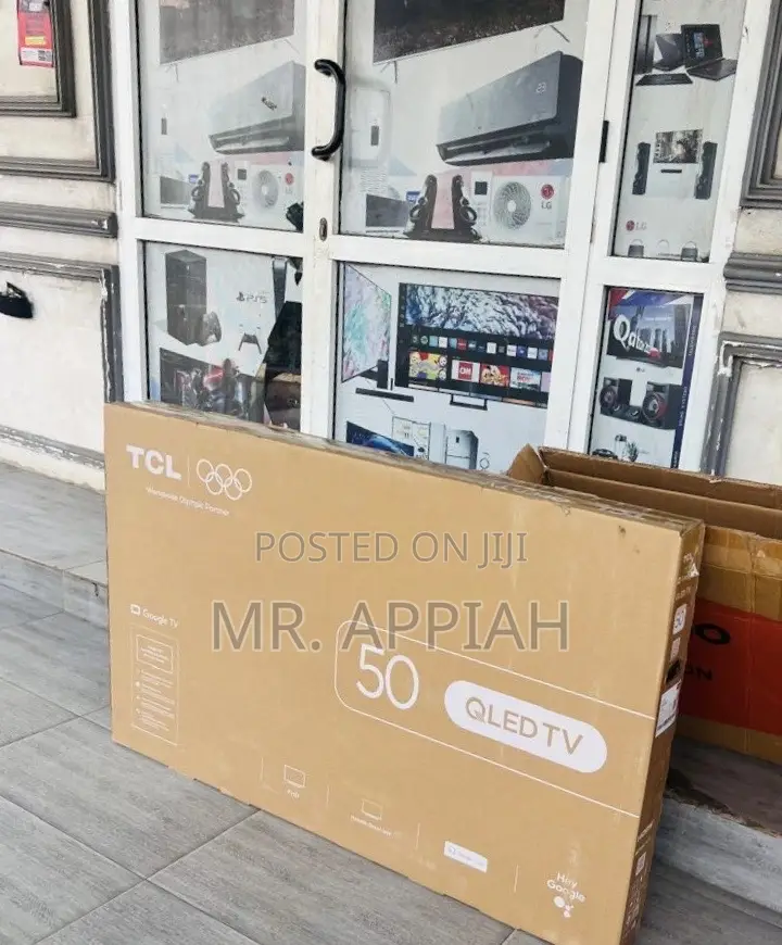 Extremely Premium TCL 50” Qled Smart Google TV(Dolby Atmos)