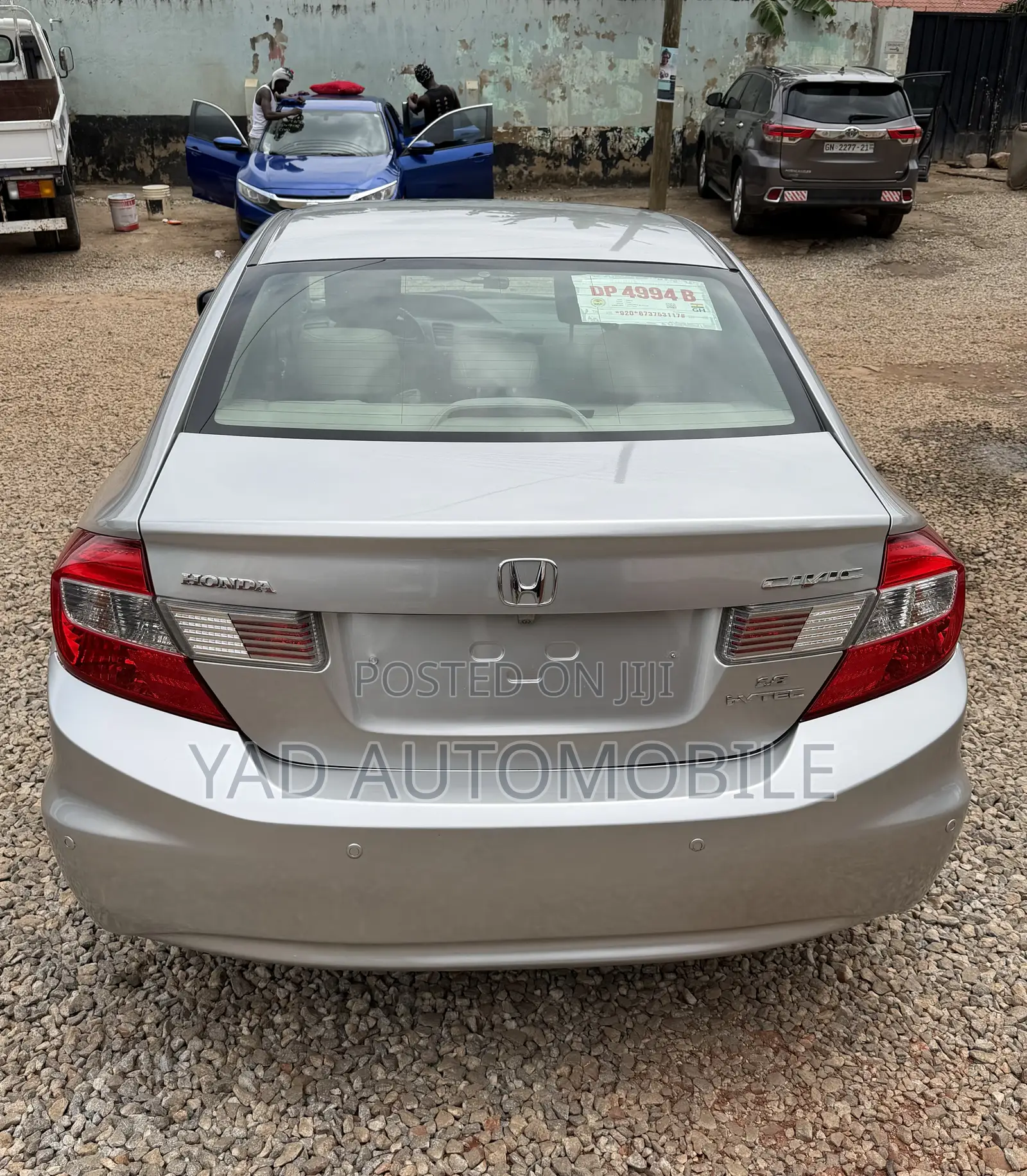 Honda Civic 1.8 5 Door Automatic 2012 Silver
